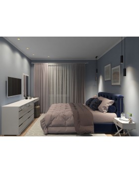 DK4400-WG Встраиваемый светильник, IP 20, 7 Вт, LED 3000, бело-золотой, алюминий-foto3