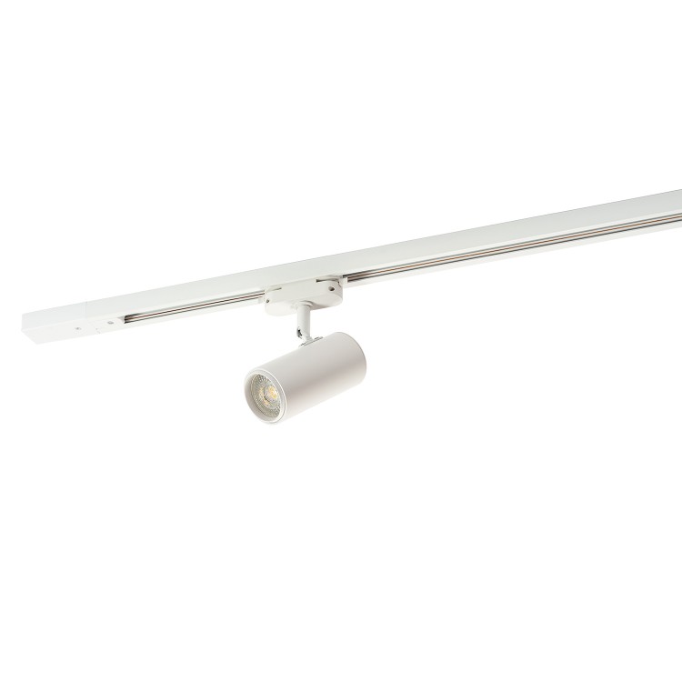 DK6002-WH Трековый светильник IP 20, 50 Вт, GU10, белый, алюминий