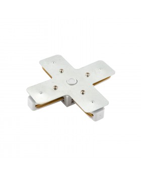 TR1104-WH Соединитель для шинопровода X-образный, белый-foto2