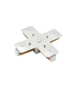 TR1104-WH Соединитель для шинопровода X-образный, белый-foto2