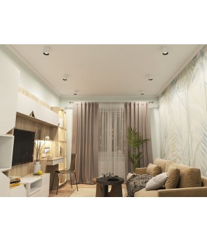 DK3090-WB+WH Светильник накладной IP 20, 10 Вт, GU5.3, LED, бело-черный/белый, пластик-foto2