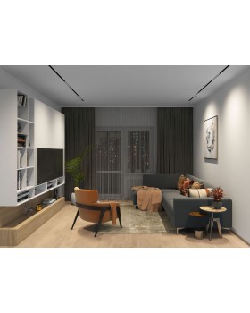 DK8002-BK Линейный светильник SMARTLENS 18W DIM 3000K-6000K черный-foto2