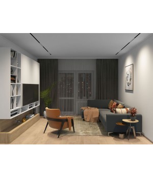 DK8002-BK Линейный светильник SMARTLENS 18W DIM 3000K-6000K черный-foto2