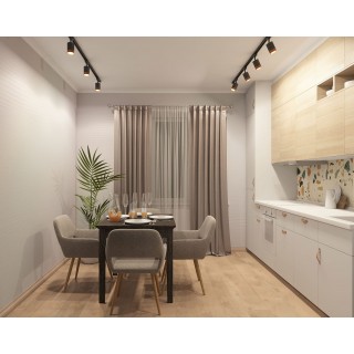 DK6405-BG Трековый светильник IP 20, 7 Вт, LED 3000, черный/золотой, алюминий-foto5