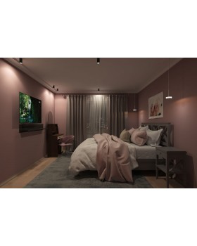 DK2008-BK Светильник накладной IP 20, 50 Вт, GU10, черный, алюминий-foto4