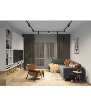 DK6012-BK Трековый светильник IP 20, 50 Вт, GU10, черный, алюминий-foto3