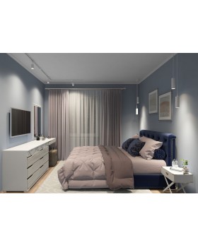 DK6001-WH Трековый светильник IP 20, 50 Вт, GU10, белый, алюминий-foto9