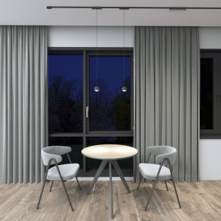 DK5308-BK Светильник для трека Air, серия Grill 3000 со светодиодом, L230*W26*H60мм, 48V DC, 12W, RA?90, 36°, 3000K, IP20, черный, алюминий-foto8