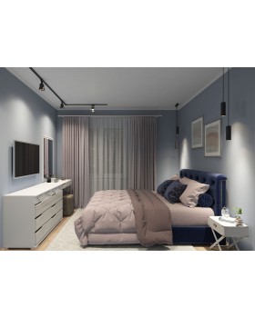 DK6012-BK Трековый светильник IP 20, 50 Вт, GU10, черный, алюминий-foto5