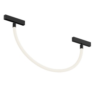 DK8060-BK Гибкий рассеивающий матовый светильник SMART RAY 18W DIM 3000K-6000K, длина плафона 1.5м, черный-foto5