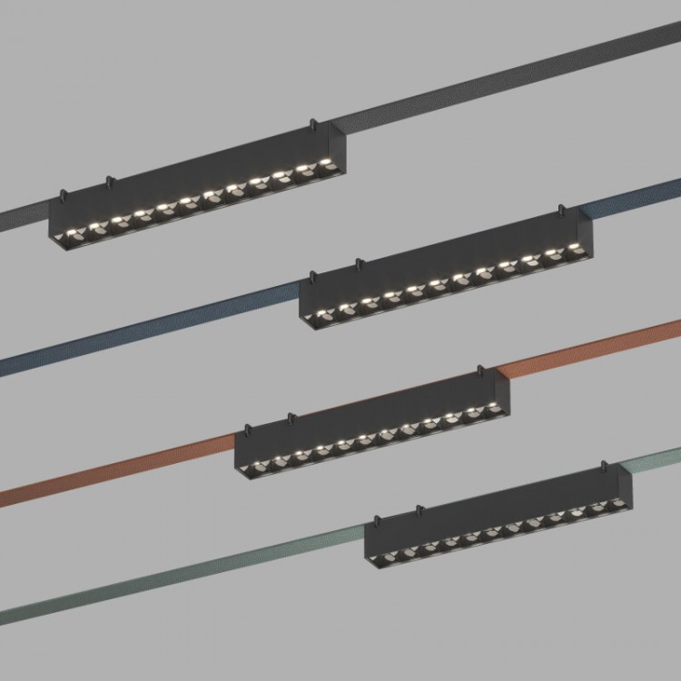 DK5570-BK Cветильник для трека-ремня Belty, серия Grill, со светодиодом, L323*W40*H45, 48V DC, 12W, RA90, 24°, 4000K, IP20, черный, алюминий DK5570-BK Cветильник для трека-ремня Belty, серия Grill, со светодиодом, L323*W40*H45, 48V DC, 12W, RA90, 24°, 4000K, IP20, черный, алюминий