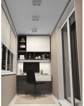 DK3085-WH+BK Светильник накладной IP 20, 10 Вт, GU5.3, LED, белый/черный, пластик-foto2