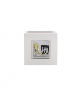 DK5007-GY Бра настенное IP20, G9, 40 Вт, белый, гипс-foto2