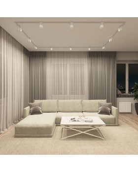 DK6070-WH Трековый светильник IP 20, 15 Вт, GU10, белый, алюминий-foto5