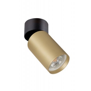 DK2029-BG Светильник накладной IP 20, 15 Вт, GU10, матовое золото с черным, алюминий