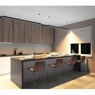 DK9153-BK Линейный светильник 42W 1500mm 3000K, черный-foto8