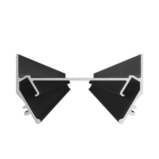 TR3050-AL Закладной профиль под шинопровод для натяжного потолка 2м-foto2