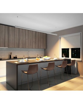 DK9253-WH Линейный светильник 62W 2500mm 3000K, белый-foto4