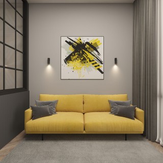 DK5021-BK Настенный светильник, IP20, до 15 Вт, LED, GU10, черный, алюминий-foto3