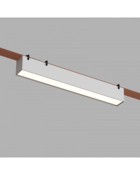 DK5574-WH Cветильник для трека-ремня Belty, серия Linear, со светодиодом, L323*W40*H45мм, 48V DC, 12W, RA90, 120°, 4000K, IP20, белый, алюминий DK5574-WH Cветильник для трека-ремня Belty, серия Linear, со светодиодом, L323*W40*H45мм, 48V DC, 12W, RA90, 120°, 4000K, IP20, белый, алюминий