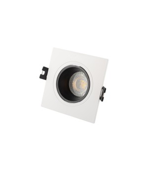 DK3021-WB Встраиваемый светильник, IP 20, 10 Вт, GU5.3, LED, белый/черный, пластик-foto2