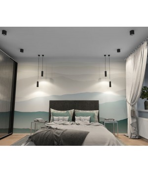 DK3090-BW+BK Светильник накладной IP 20, 10 Вт, GU5.3, LED, черно-белый/черный, пластик-foto2