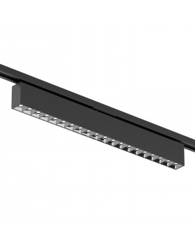 DK6644-BK Поворотный однофазный трековый светильник EDDER со светодиодом L538mm 220V 40W 30° 4000K IP20 черный алюминий-foto3