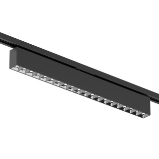 DK6644-BK Поворотный однофазный трековый светильник EDDER со светодиодом L538mm 220V 40W 30° 4000K IP20 черный алюминий-foto3