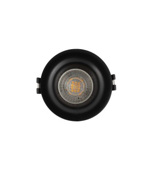 DK3024-BK Встраиваемый светильник, IP 20, 10 Вт, GU5.3, LED, черный, пластик-foto2