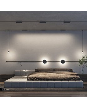 DK5330-BK Светильник для трека Air, серия Linear 4000 со светодиодом, L230*W26*H36мм, 48V DC, 9W, RA?90, 120°, 4000K, IP20, черный, алюминий-foto5