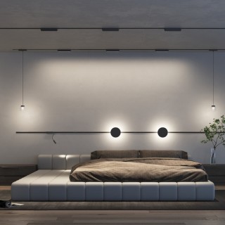 DK5330-BK Светильник для трека Air, серия Linear 4000 со светодиодом, L230*W26*H36мм, 48V DC, 9W, RA?90, 120°, 4000K, IP20, черный, алюминий-foto5