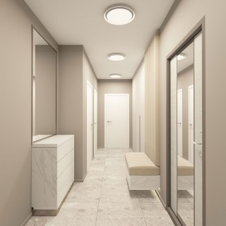 DK6515-WH Накладной светильник со встроенным светодиодом, 40W, IP 20, 3000K - 6500K, управление пульт Д/У (в комплекте) и Wi-Fi 2,4 Ггц. Эко система Tuya Smart, Яндекс.Алиса, белый, металл, полимер-foto4