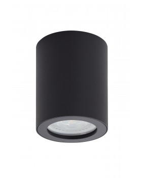 DK3007-BK Накладной светильник влагозащ., IP 44, 50 Вт, GU10, черный, алюминий