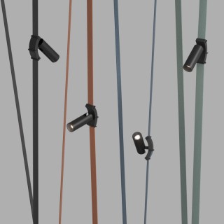 DK5546-BK Поворотный светильник для трека-ремня Belty, серия Spot, со светодиодом, D35*L126.5мм, 48V DC, 7W, RA90, 30°, 4000K, IP20, черный, алюминий-foto4