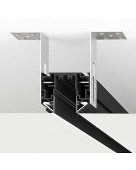 TR2023-BK Профиль-трек SMART ONE, для натяжных потолков, 3 м, алюминий, черный-foto2