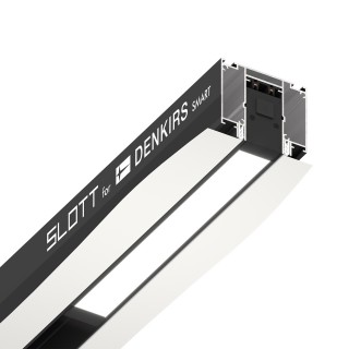 TR2014-BK Профиль-трек SLOTT for DENKIRS SMART, для натяжных потолков, 2 м, алюминий, черный-foto2