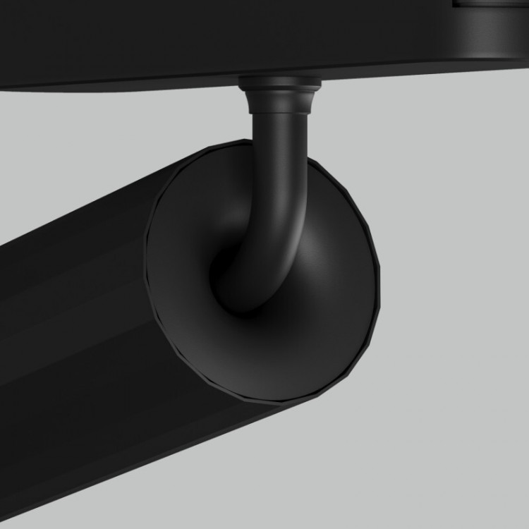 DK5340-BK Светильник для трека Air, серия Spot 4000 со светодиодом, ?40*H147мм, 48V DC, 7W, RA?95, 24°, 4000K, IP20, черный, алюминий DK5340-BK Светильник для трека Air, серия Spot 4000 со светодиодом, ?40*H147мм, 48V DC, 7W, RA?95, 24°, 4000K, IP20, черный, алюминий