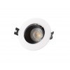 DK3020-WB Встраиваемый светильник, IP 20, 10 Вт, GU5.3, LED, белый/черный, пластик