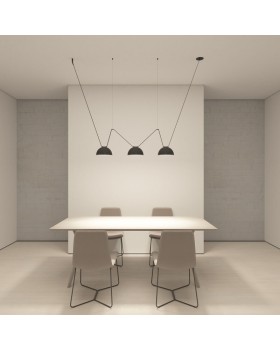 DK5560-BK Cветильник для трека-ремня Belty, серия Flow со светодиодом, D220*H117мм, 48V DC, 24W, RA90, 120°, 4000K, IP20, черный, алюминий-foto8