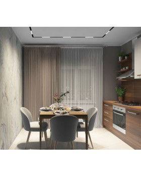 DK8003-BK Линейный светильник SMART LINEAR 9W DIM 3000K-6000K черный-foto12