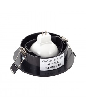 DK3020-BK Встраиваемый светильник, IP 20, 10 Вт, GU5.3, LED, черный, пластик-foto11