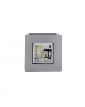 DK5007-CE Бра настенное IP20, G9, 40 Вт, серый, бетон-foto2