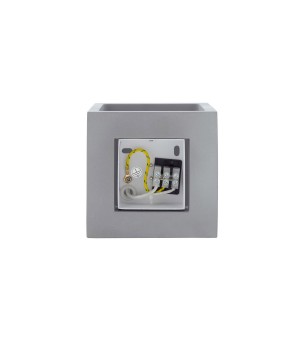 DK5007-CE Бра настенное IP20, G9, 40 Вт, серый, бетон-foto2