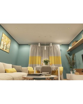 DK3061-WH+YE Встраиваемый светильник, IP 20, 10 Вт, GU5.3, LED, белый/желтый, пластик-foto2