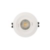 DK3029-WH Встраиваемый светильник, IP 20, 10 Вт, GU5.3, LED, белый, пластик