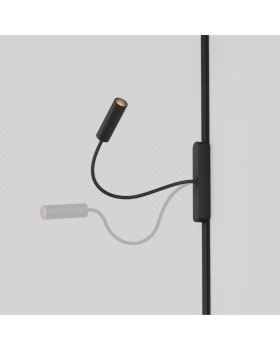 DK5313-BK Светильник для трека Air, серия Spot 3000 со светодиодом, ?26*495мм, 48V DC, 2W, RA?90, 24°, 3000K, IP20, черный, алюминий-foto2