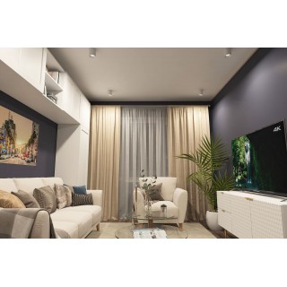 DK3090-WH Светильник накладной IP 20, 10 Вт, GU5.3, LED, белый/белый, пластик-foto3