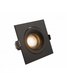 DK2121-BK Встраиваемый светильник, IP 20, 50 Вт, GU10, черный, алюминий-foto2