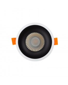 DK4003-BK Встраиваемый светильник, IP 20, 5 Вт, LED 3000, черный, алюминий