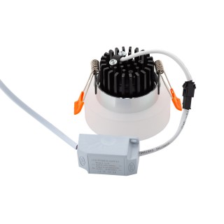 DK4008-FR Встраиваемый светильник, IP 20, 10 Вт, LED 3000, белый, алюминий-foto3